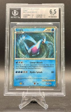 2011 Pokemon Call of Legends Lugia SL7 Shiny Holo BGS 6.5 - Image 1