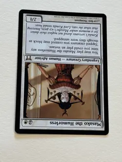 Masako the Humorless Champions of Kamigawa MTG NM Unplayed 2004 - Image 3