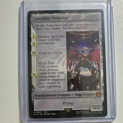 Magic: The Gathering Summon: Bahamut Final Fantasy Mythic Dragon Saga 9/9 - Image 1