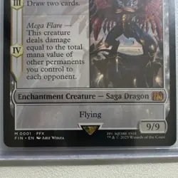 Magic: The Gathering Summon: Bahamut Final Fantasy Mythic Dragon Saga 9/9 - Image 4