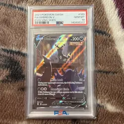 2021 Pokemon Evolving Skies Umbreon V EN PSA 10 - Image 1