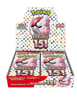 Pokemon Card Game Scarlet & Violet 151 Booster Box (Japanese) - 20 Packs - Image 1
