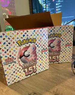 Pokemon Card Game Scarlet & Violet 151 Booster Box (Japanese) - 20 Packs - Image 3