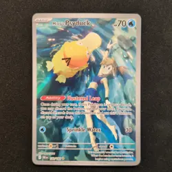 Pokemon Misty's Psyduck 193/182 Sv10 Destined Rivals Illustration Rare Holo - Image 1