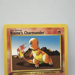 Blaine's Charmander - 1st Edition - 60/132 Gym Challenge - Pokemon TCG - 2000 - Image 2