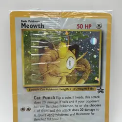 Pokemon TCG Meowth Holo Wotc Black Star Promo #10 Gameboy Factory Sealed - Image 3