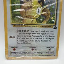 Pokemon TCG Meowth Holo Wotc Black Star Promo #10 Gameboy Factory Sealed - Image 4