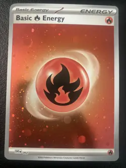 HD FOIL Fire Energy SVE 002 - SV 151 Pokemon - Image 1