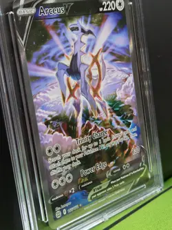Pokemon Arceus 166 English Special Art Rare Brilliant Stars 2022 Ace 9 Mint - Image 2
