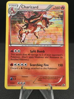 Charizard Holo 19/113 Legendary Treasures Pokemon TCG - NM - Image 1