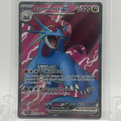 Pokemon TCG Journey Together Salamence ex #177/159 Full Art Ultra Rare NM - Image 1