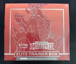 Pokemon TCG Sword & Shield - Battle Styles - Elite Trainer Box ETB - (RED) - Image 1