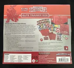 Pokemon TCG Sword & Shield - Battle Styles - Elite Trainer Box ETB - (RED) - Image 2