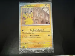 Pokemon X Natural History Museum Pikachu At The Museum Jumbo - Sealed - Image 1