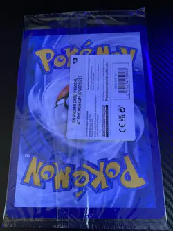 Pokemon x Natural History Museum London Pikachu At The Museum Jumbo Card Sealed - Image 2