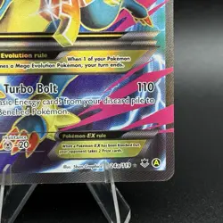 M Manectric EX 24a/119 - Mega Pokemon Card- XY Phantom Forces Alt Art Promo - NM - Image 4