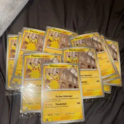 Pokemon Pikachu At The Museum x Natural History London Jumbo Card - Sealed x14 - Image 1