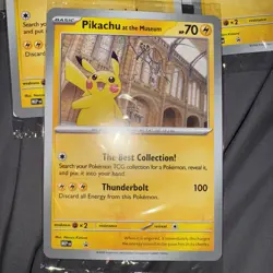 Pokemon Pikachu At The Museum x Natural History London Jumbo Card - Sealed x14 - Image 2