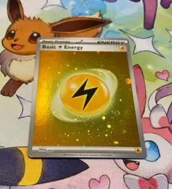 🔥 HD Variant 151 Holo Energy 🔥 Swirl Lightning Energy SVE 006 SV 151 Pokemon - Image 1