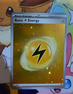 🔥 HD Variant 151 Holo Energy 🔥 Swirl Lightning Energy SVE 006 SV 151 Pokemon - Image 3