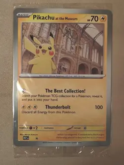 Pokemon x Natural History Museum Pikachu At The Museum Jumbo - Sealed - Image 1