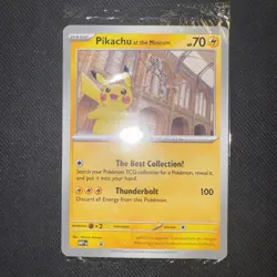Pokemon x Natural History Museum Pikachu At The Museum Jumbo - Sealed - In Hand! - Image 1