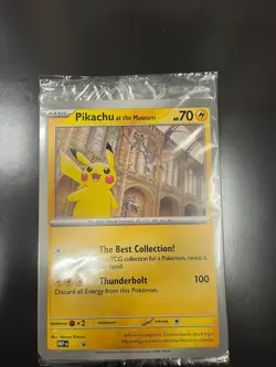 Pokemon Pikachu At The Museum x Natural History London Jumbo Card - Sealed x5 - Image 2