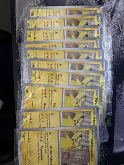Pokemon Pikachu At The Museum x Natural History London Jumbo Card - Sealed x10 - Image 1