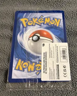 Pikachu At The Museum, Pokemon X Natural History Museum Sealed Jumbo Card - Image 2