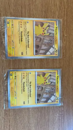 Pikachu At The Museum, Pokemon X Natural History Museum Jumbo Promo - Sealed X2 - Image 1