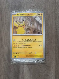 Pikachu At The Museum, Pokemon X Natural History Museum Jumbo Promo - SEALED - Image 1