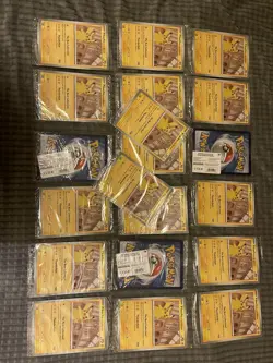 X20 - Pikachu At The Museum, Pokemon X Natural History Museum Jumbo Promo Sealed - Image 1