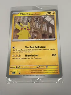 Pokemon Pikachu at the Museum Jumbo Promo Card – Natural History – Sealed X 10 - Image 2