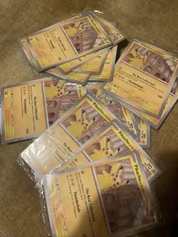 X20 - Pikachu At The Museum, Pokemon X Natural History Museum Jumbo Promo Sealed - Image 1