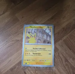 Pikachu At The Museum, Pokemon X Natural History Museum Jumbo Promo - SEALED - Image 5
