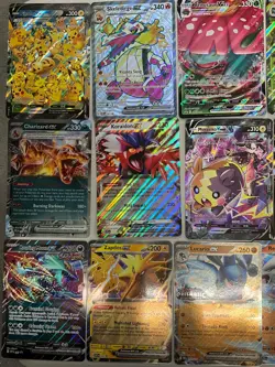 Jumbo Pokemon Promo cards. 62 NM/M. No dups. Binder (Incl.) kept. Some rare HTF. - Image 1