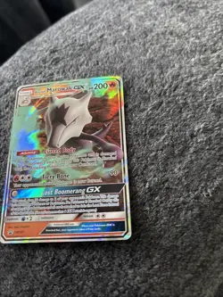 Pokemon TCG Alolan Marowak GX Black Star Promo Rare Holo Card SM187 HP - Image 5