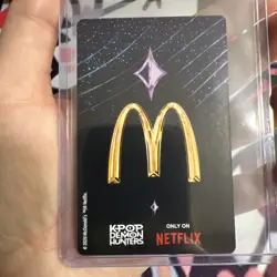 McDonald’s K-pop Demon Hunters Abby Card With Derpy Code Card - Image 3