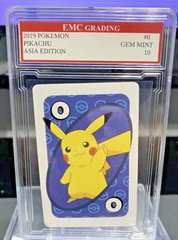 CHARIZARD 2019 Pokemon UNO ASIA Card GRADED 10 MINT - Image 1