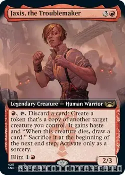 Jaxis, the Troublemaker (Extended Art) [SNC - 425] - NM [Normal] TCG MTG - Image 1