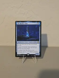 MTG The Reality Chip NM Kamigawa Neon Dynasty - Image 1