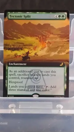 Tectonic Split (Extended Art) Avatar: The Last Airbender: Eternal-Legal Foil - Image 1
