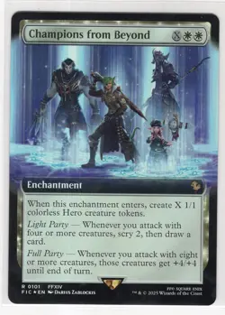 MTG Final Fantasy Commander Foil Rare #0101 Champions From Beyond - Image 1