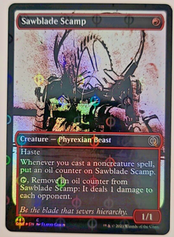 Sawblade Scamp Step And Compleat Foil (447) MTG Magic The Gathering - Image 1