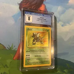 Pokemon TCG Pinsir 1999 Jungle 9/64 Holo Rare CGC 8 - Image 2