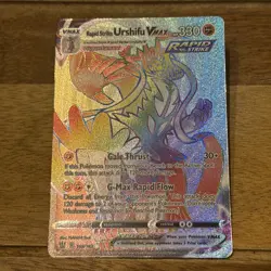 Pokemon TCG: Rapid Strike Urshifu VMAX 169/163 - Battle Styles, Near Mint - Image 1