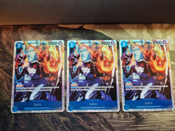 3x Sabo SR OP15-046 Adventure On Kami’s Island | One Piece Card - Image 1