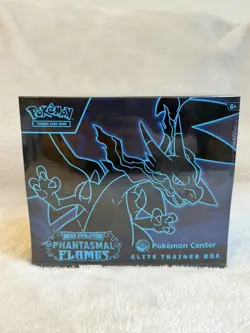 Phantasmal Flames Pokemon Center Elite Trainer Box (ETB) - New & Factory Sealed✅ - Image 1