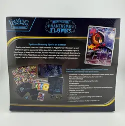 Pokemon Phantasmal Flames Pokemon Center Elite Trainer Box ETB Factory Sealed - Image 5
