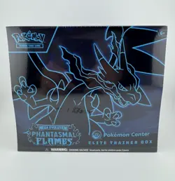 Pokemon Phantasmal Flames Pokemon Center Elite Trainer Box ETB Factory Sealed - Image 1